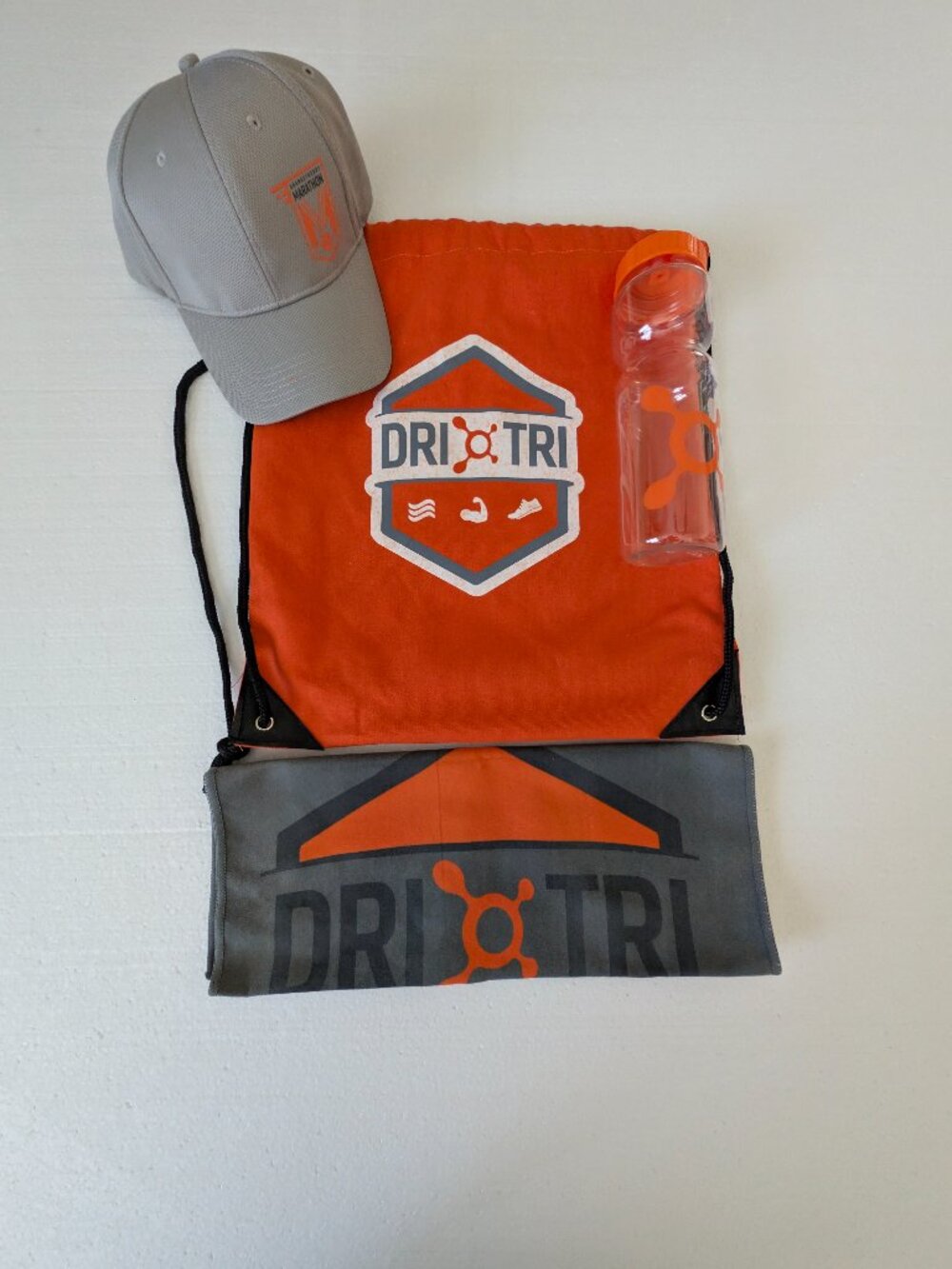 Orangetheory Backpack, Towel, Hat and Water Bottle Bundle